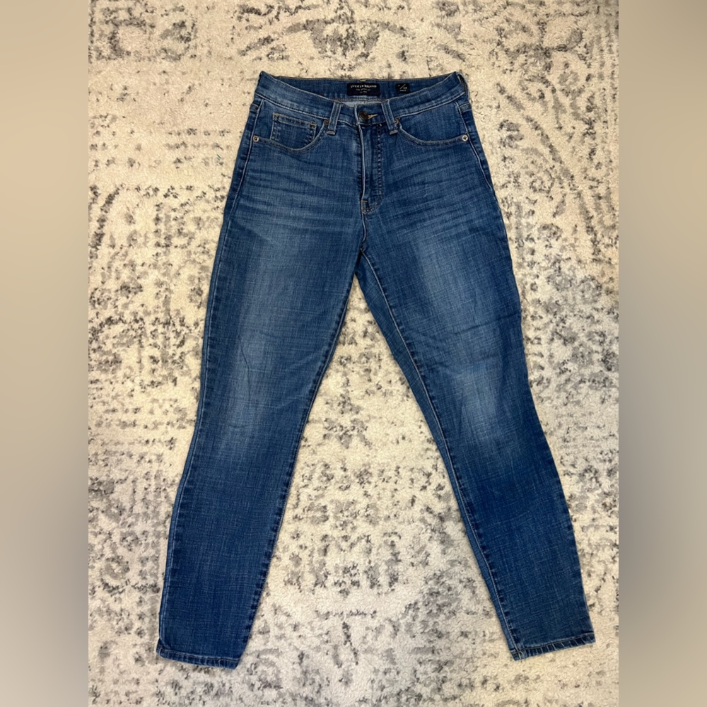 Lucky Brand high rise Bridgette denim jeans